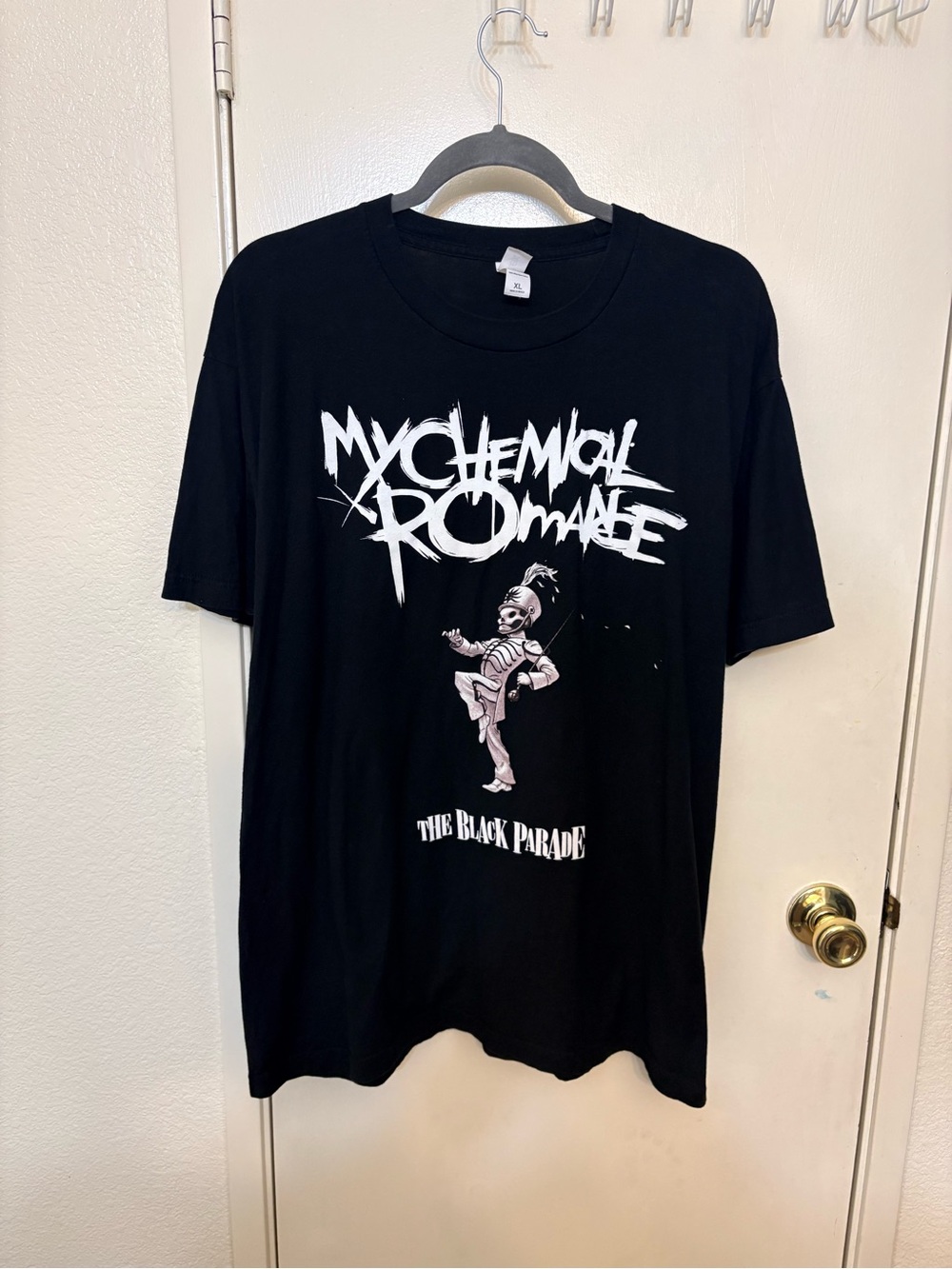 Tultex My Chemical Romance The Black Parade Band Graphic Tee XL Emo Pop Punk